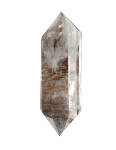 Pointe cristal de roche biterminée