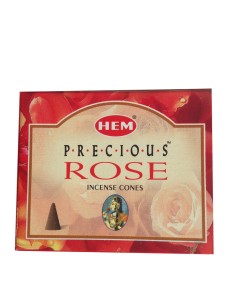 Photo de Encens HEM precious rose en cône - Encens.fr - Boutique ésotérique en ligne - vente de Encens HEM precious rose en cône