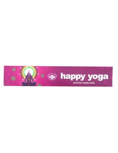 Photo de Encens Happy Yoga - Encens.fr - Boutique ésotérique en ligne - vente de Encens Happy Yoga