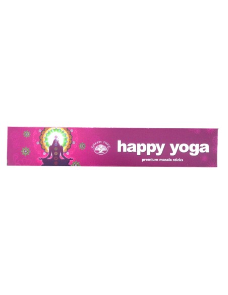 Photo de Encens Happy Yoga - Encens.fr - Boutique ésotérique en ligne - vente de Encens Happy Yoga
