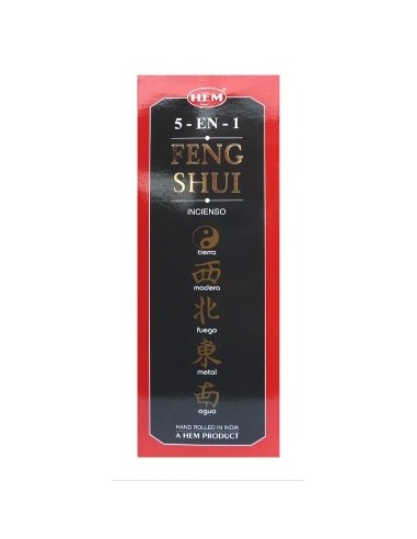 Photo de Encens HEM feng shui 5 en 1 - Encens.fr - Boutique ésotérique en ligne - vente de Encens HEM feng shui 5 en 1