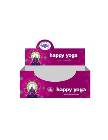 Photo de Encens Happy Yoga - Encens.fr - Boutique ésotérique en ligne - vente de Encens Happy Yoga