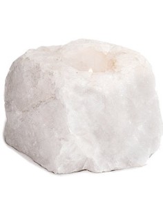 bougeoir en sel cristal de roche