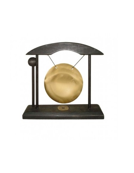 Photo de Gong Feng Shui petit modèle sur support - Encens.fr - Boutique ésotérique en ligne - vente de Gong Feng Shui petit modè