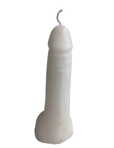 Photo de Bougie Phallus blanche - Encens.fr - Boutique ésotérique en ligne - vente de Bougie Phallus blanche