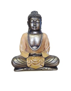 Photo de Statue Bouddha thaïlandais orange 22 cm - Encens.fr - Boutique ésotérique en ligne - vente de Statue Bouddha thaïlandai