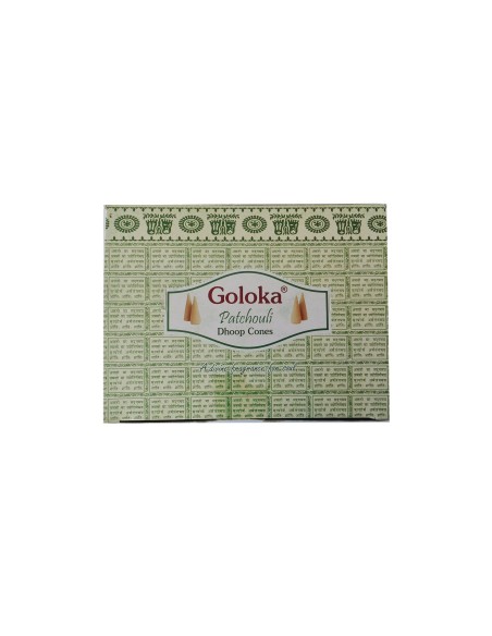 Photo de Encens  en cône GOLOKA patchouli - Encens.fr - Boutique ésotérique en ligne - vente de Encens  en cône GOLOKA patchouli
