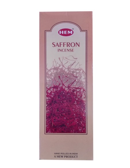 Photo de Encens HEM Safran - Encens.fr - Boutique ésotérique en ligne - vente de Encens HEM Safran