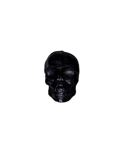 Photo de Bougie petite tête de mort noire - Encens.fr - Boutique ésotérique en ligne - vente de Bougie petite tête de mort noire