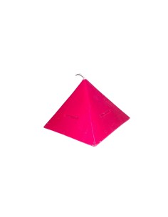 Photo de Bougie Pyramide rouge - Encens.fr - Boutique ésotérique en ligne - vente de Bougie Pyramide rouge