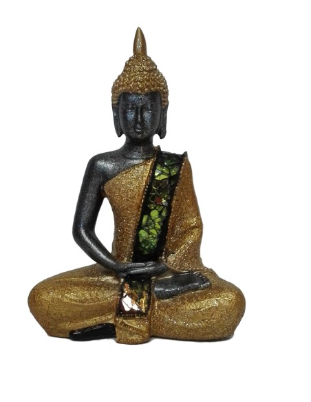 Photo de Statuette Bouddha sparkle grand modèle - Encens.fr - Boutique ésotérique en ligne - vente de Statuette Bouddha sparkle 