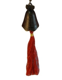 Photo de Suspension noeud avec clochette - Encens.fr - Boutique ésotérique en ligne - vente de Suspension noeud avec clochette