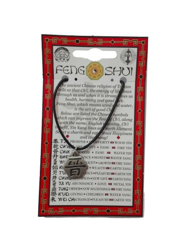 Photo de Pendentif feng shui avec symbole du CHIN - Encens.fr - Boutique ésotérique en ligne - vente de Pendentif feng shui avec