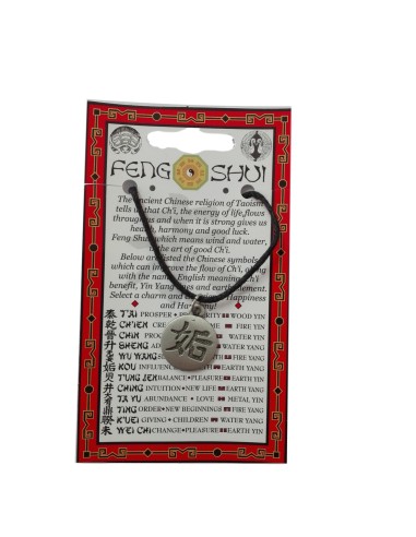 Photo de Pendentif feng shui avec symbole du KOU - Encens.fr - Boutique ésotérique en ligne - vente de Pendentif feng shui avec 