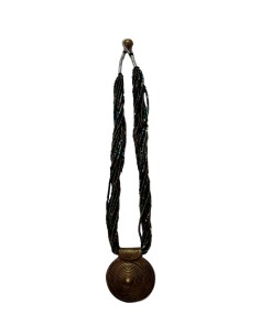 Photo de Collier en perle rainbow avec amulette - Encens.fr - Boutique ésotérique en ligne - vente de Collier en perle rainbow a