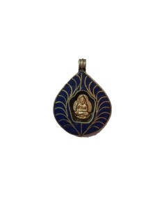Photo de Amulette Bouddha bleu - Encens.fr - Boutique ésotérique en ligne - vente de Amulette Bouddha bleu