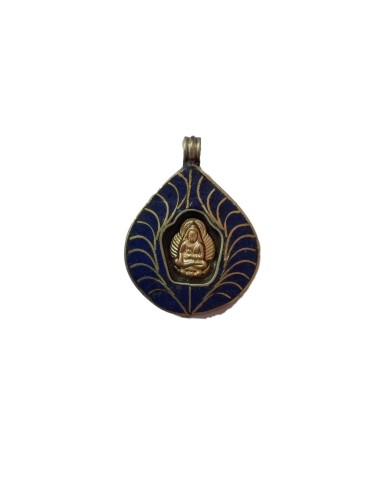 Photo de Amulette Bouddha bleu - Encens.fr - Boutique ésotérique en ligne - vente de Amulette Bouddha bleu