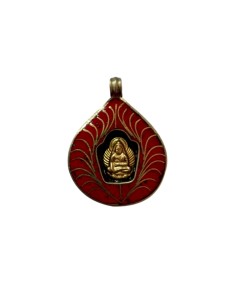 Amulette Bouddha rouge