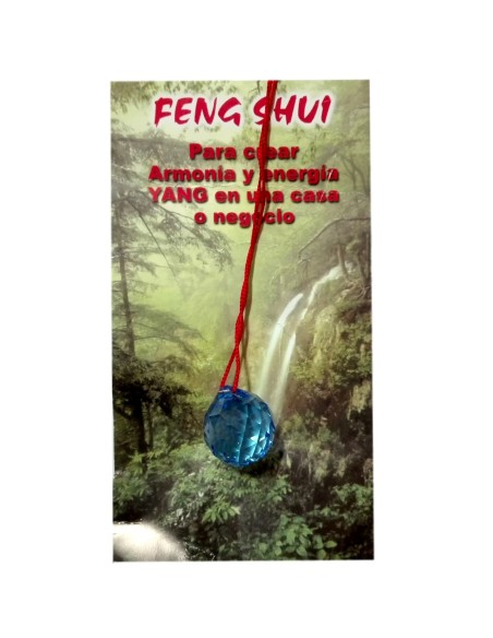 Photo de Suspension boule bleue - Encens.fr - Boutique ésotérique en ligne - vente de Suspension boule bleue