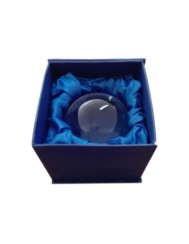 Photo de Boule de cristal de 9 cm avec coffret - Encens.fr - Boutique ésotérique en ligne - vente de Boule de cristal de 9 cm av