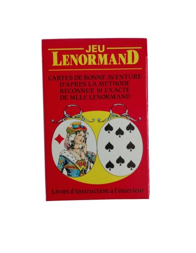 Photo de Jeu Lenormand - Encens.fr - Boutique ésotérique en ligne - vente de Jeu Lenormand
