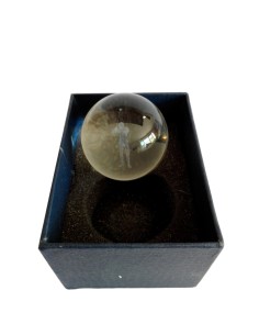 Boule de cristal Golfeur 4.5 cm 