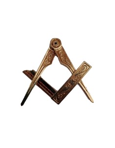 Photo de Représentation du compas franc maçon - petit modèle - Encens.fr - Boutique ésotérique en ligne - vente de Représentatio