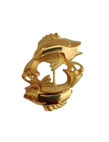 Photo de Broche du zodiac Poisson - Encens.fr - Boutique ésotérique en ligne - vente de Broche du zodiac Poisson