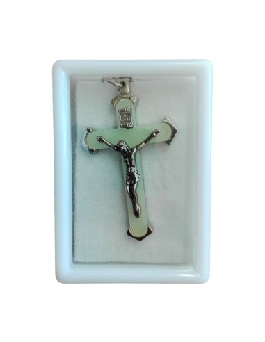 Photo de Porte clef phosporescente Croix - Encens.fr - Boutique ésotérique en ligne - vente de Porte clef phosporescente Croix