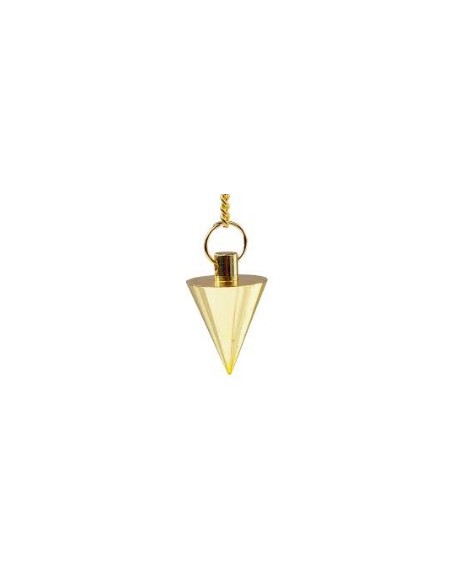 Photo de Pendule conique dore - Encens.fr - Boutique ésotérique en ligne - vente de Pendule conique dore