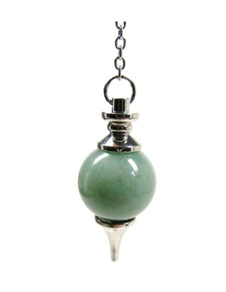 Photo de Pendule aventurine Sphéroton - Encens.fr - Boutique ésotérique en ligne - vente de Pendule aventurine Sphéroton