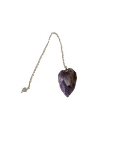 Photo de Pendule stalactite améthyste - Encens.fr - Boutique ésotérique en ligne - vente de Pendule stalactite améthyste