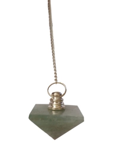 Photo de Pendule pyramide en jade - Encens.fr - Boutique ésotérique en ligne - vente de Pendule pyramide en jade