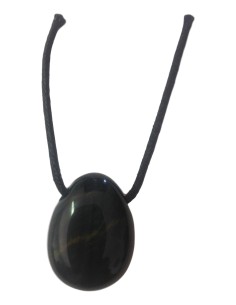 Photo de Pendentif percé en oeil de faucon - Encens.fr - Boutique ésotérique en ligne - vente de Pendentif percé en oeil de fauc