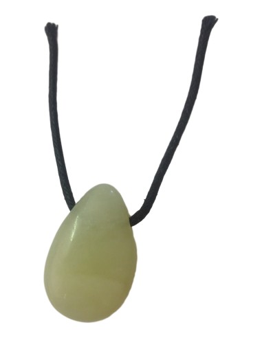 Photo de Pendentif percé en jade - Encens.fr - Boutique ésotérique en ligne - vente de Pendentif percé en jade