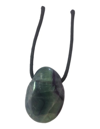 Photo de Pendentif percé en fluorite - Encens.fr - Boutique ésotérique en ligne - vente de Pendentif percé en fluorite