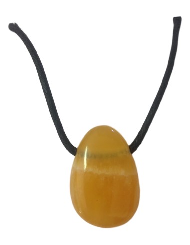 Photo de Pendentif percé en citrine - Encens.fr - Boutique ésotérique en ligne - vente de Pendentif percé en citrine