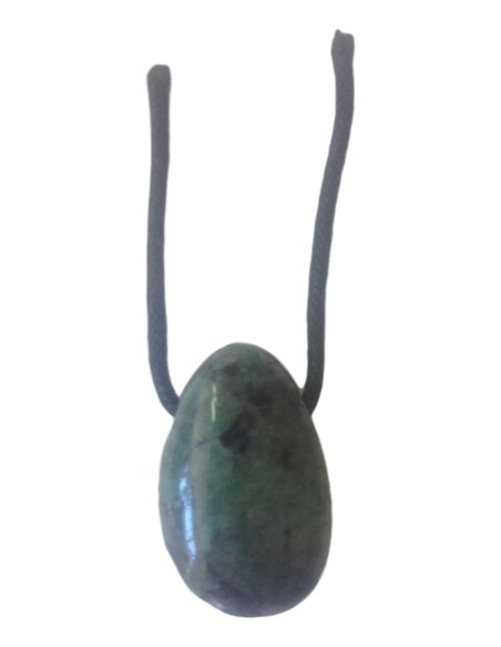 Photo de Pendentif percé en émeraude - Encens.fr - Boutique ésotérique en ligne - vente de Pendentif percé en émeraude