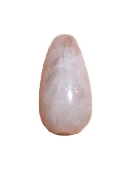 Photo de Pendentif percé goutte Quartz rose - Encens.fr - Boutique ésotérique en ligne - vente de Pendentif percé goutte Quartz 