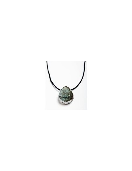 Photo de Pendentif semi poli en labradorite - Encens.fr - Boutique ésotérique en ligne - vente de Pendentif semi poli en labrado