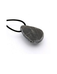 Photo de Pendentif semi poli en piere de lune noire - Encens.fr - Boutique ésotérique en ligne - vente de Pendentif semi poli en