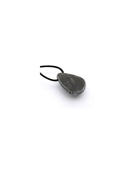 Photo de Pendentif semi poli en piere de lune noire - Encens.fr - Boutique ésotérique en ligne - vente de Pendentif semi poli en