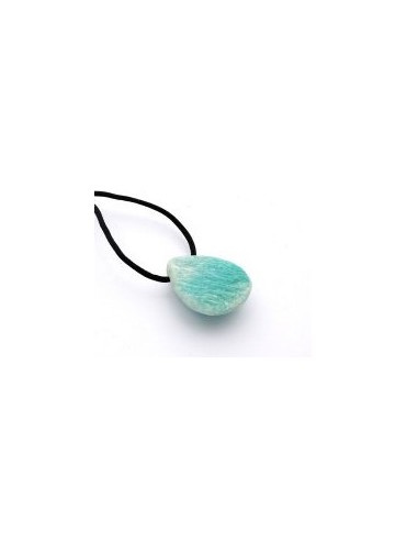 Photo de Pendentif semi poli en amazonite - Encens.fr - Boutique ésotérique en ligne - vente de Pendentif semi poli en amazonite