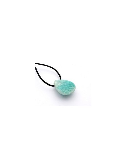 Photo de Pendentif semi poli en amazonite - Encens.fr - Boutique ésotérique en ligne - vente de Pendentif semi poli en amazonite