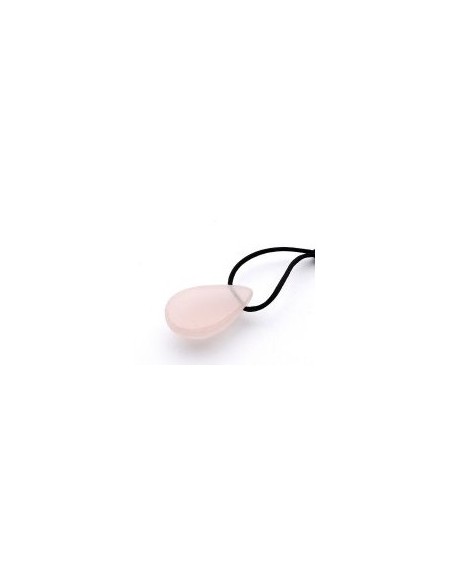 Photo de Pendentif semi poli en quartz rose - Encens.fr - Boutique ésotérique en ligne - vente de Pendentif semi poli en quartz 