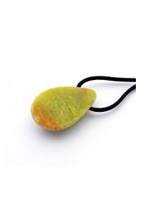 Photo de Pendentif semi poli en opale verte - Encens.fr - Boutique ésotérique en ligne - vente de Pendentif semi poli en opale v