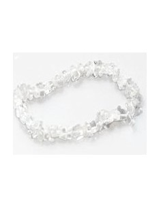 Photo de Bracelet chips cristal de roche - Encens.fr - Boutique ésotérique en ligne - vente de Bracelet chips cristal de roche