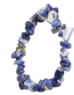 Photo de Bracelet chips tanzanite - Encens.fr - Boutique ésotérique en ligne - vente de Bracelet chips tanzanite