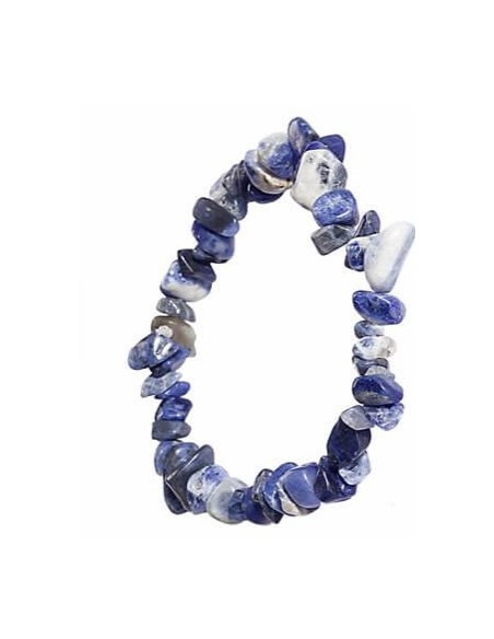 Photo de Bracelet chips tanzanite - Encens.fr - Boutique ésotérique en ligne - vente de Bracelet chips tanzanite