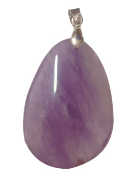 Photo de Pendentif goutte avec bélière en améthyste - Encens.fr - Boutique ésotérique en ligne - vente de Pendentif goutte avec 